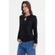 thumbnail image 2 of Polera Mujer Ajustado Negro - lll, 2 of 4