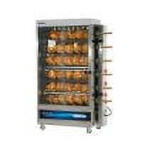 Ventus - Asador De Pollo 6 Esp. Quem. Tubular Pr-634N