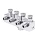 thumbnail image 4 of Adaptador Divisor De Aerógrafo Salida De Aire Portátil Conector De Desconexión De Aerógrafo 1 Entrada 4 Salidas, 4 of 5
