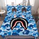 thumbnail image 1 of Bape Shark Camo Bape Shark Camo 3-Piece Bedding Set Warm And Comfortable Soft Duvet Cover Bed Set for Boys Girls Kids Adult Bedroom All Season, 1 of 5