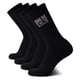thumbnail image 1 of Calcetines de Hombre Calvin Klein 4 Pares Negros a Media Pantorrilla, 1 of 7