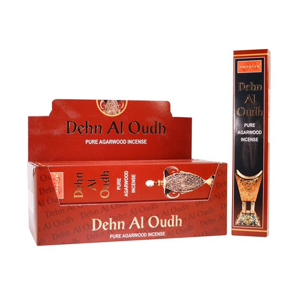 Incienso en Varillas Nandita Dehn Al Oudh Puro Agarwood 50 g