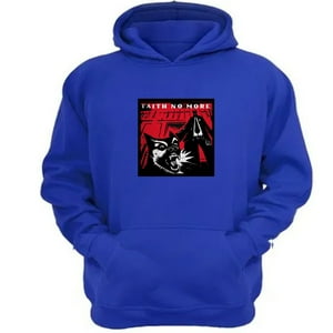 Genérico - Polerón Canguro Faith No More Azul Talla Xs Unisex