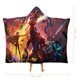 thumbnail image 2 of Grandes Héroes 6 Manta Capa con Capucha Anti-Bolitas, Manta de Lana Ártica Suave, Manta Portátil de Felpa Ligera y Lujosa, Poncho para Siesta en Casa y Oficina, 100*130cm, 2 of 6
