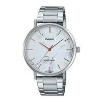 Reloj Hombre Casio Mtp-Vt01Dm-7Audf Plateado 46×40×8,2Mm