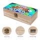 thumbnail image 3 of El Asombroso Mundo de Gumball Caja Organizadora de Madera Rústica - Caja Decorativa Multifuncional para Escritorio, Hogar, Oficina, Joyas y Manualidades, 3 of 6