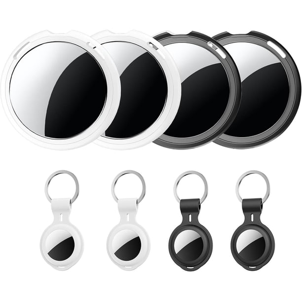 Pack de 4 rastreadores CYBERDOT certificados por Apple MFi, compatibles con Apple Find My
