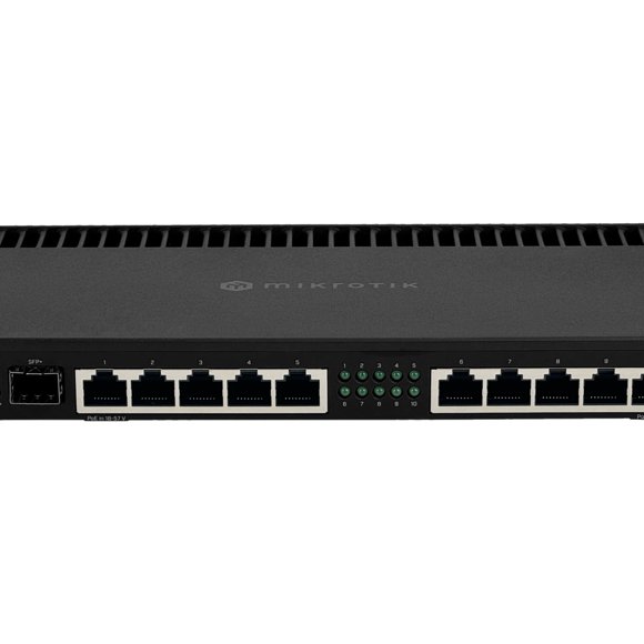 RB4011IGS+RM MIKROTIK 10-1000 1-SFP+10G Consola-RJ45 L5 1,4GHz-x4 1U-Bastidor 12-57VDC