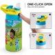 thumbnail image 4 of Morphle y las Mascotas Mágicas Botella de Agua con Tapa Pop Top de Un Toque, Acero Inoxidable, a Prueba de Fugas, para Deportes, Botella Infantil azul 12 oz, 4 of 6