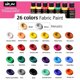thumbnail image 2 of Pintura acrílica impermeable para tela Colorful, 26 x 60 ml, 2 of 3