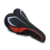 Asiento Radical Mountain Mtb 186-1 Negro Rojo