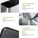 thumbnail image 5 of Organizador De Cubiertos Bandeja Escurridor Acero Inoxidable, 5 of 7