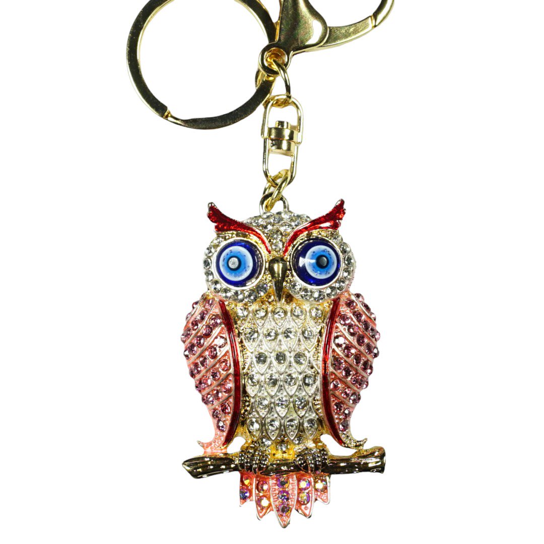 Invencible.cl - 𝗟𝗟𝗔𝗩𝗘𝗥𝗢 𝗕𝗨𝗛𝗢 𝗦𝗢𝗟𝗜𝗧𝗔𝗥𝗜𝗢𝗦 𝗖𝗥𝗜𝗦𝗧𝗔𝗟 Llavero Buho Solitarios En Cristales Aj23