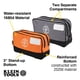 thumbnail image 2 of Juego de bolsas para herramientas Klein Tools 55579 con doble compartimentos con cremallera, 2 of 9
