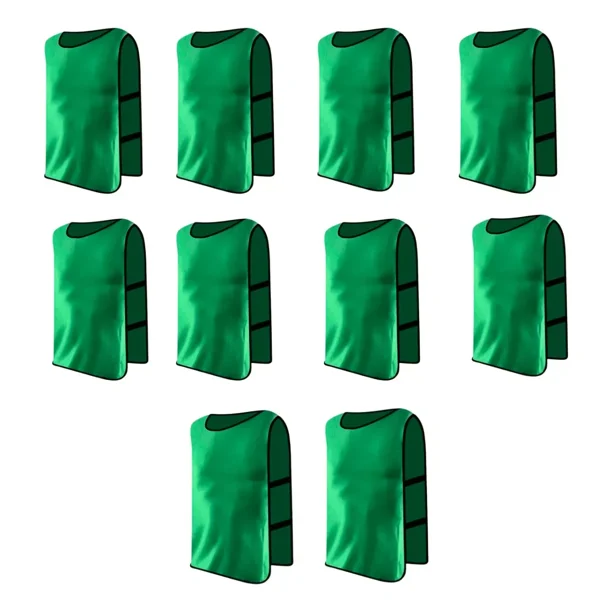Pack X10 Chalecos Deportivo Petos Multiuso Para Niños Futbol