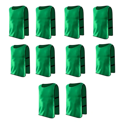Linea Sport - Pack X10 Chalecos Deportivo Petos Multiuso Para Niños Futbol