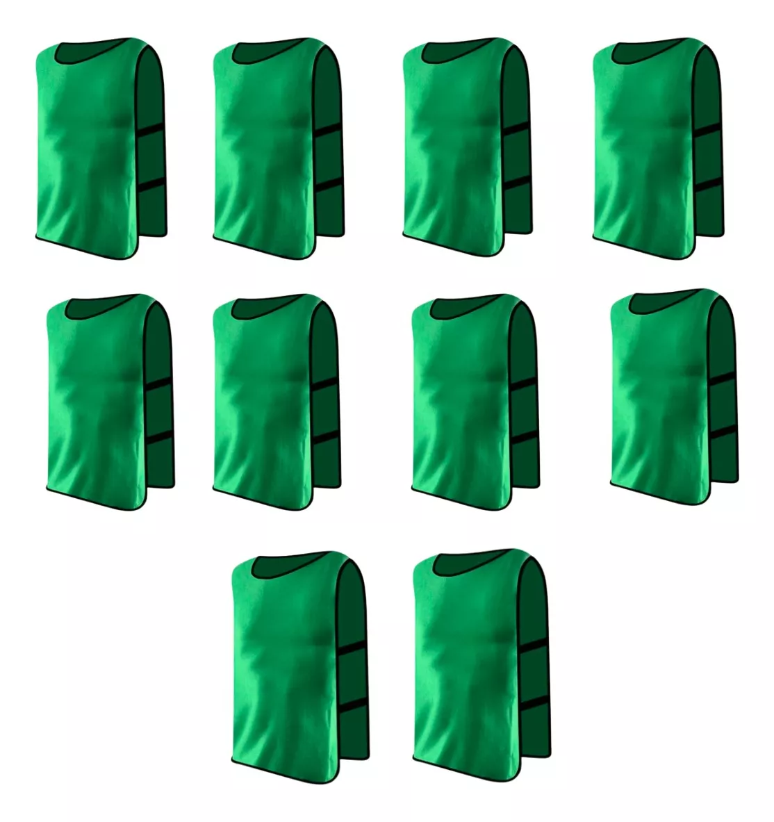 Linea Sport - Pack X10 Chalecos Deportivo Petos Multiuso Para Niños Futbol