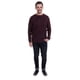 thumbnail image 3 of Sweater Cuello Redondo Textura Rojo Oscuro, 3 of 3