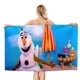 thumbnail image 1 of Olaf Toalla de playa de secado rápido con diseño temático, regalo para mujeres y niñas, ideal para cumpleaños, fans, amantes de la música, uso en la playa o al aire libre, 78 × 160 cm, 1 of 6