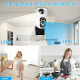 thumbnail image 2 of Atsg Cámara de Seguridad Doble Pantalla Wifi Ip 360 Full Hd, 2 of 3