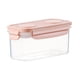 thumbnail image 2 of Organizador De Cocina Caja De Almacenamiento De Yogur Transparente Para Conservación De Frutas 500 Ml Rosa, 2 of 3