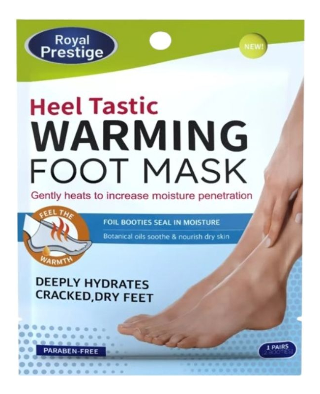 Genérico - Mascarilla Pies Efecto Calor Hidratación Profunda 3 Pack Jhn