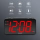 thumbnail image 2 of Reloj despertador Sharp Digital con números gigantes, LED rojo y negro, 2 of 8
