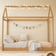 thumbnail image 3 of Cama de casa de madera tamaño doble, 3 of 6