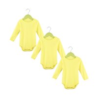 Pumucki - Set De 3 Bodys Amarillo Talla Recién Nacido