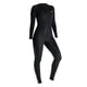 thumbnail image 2 of Buceo Traje De Neopreno Kayak Natación Trajes Completos Térmicos Mantener Caliente Pieza Cuerpo Trajes De Baño L Mujer Negro, 2 of 3