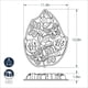 thumbnail image 5 of Bundt Pan Nordic Ware Kids Collection, aluminio fundido con forma de caramelo, 1,2 L, 5 of 6