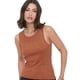 thumbnail image 1 of Tejido Mujer Sin Mangas Lurex Terracota Corona, 1 of 5