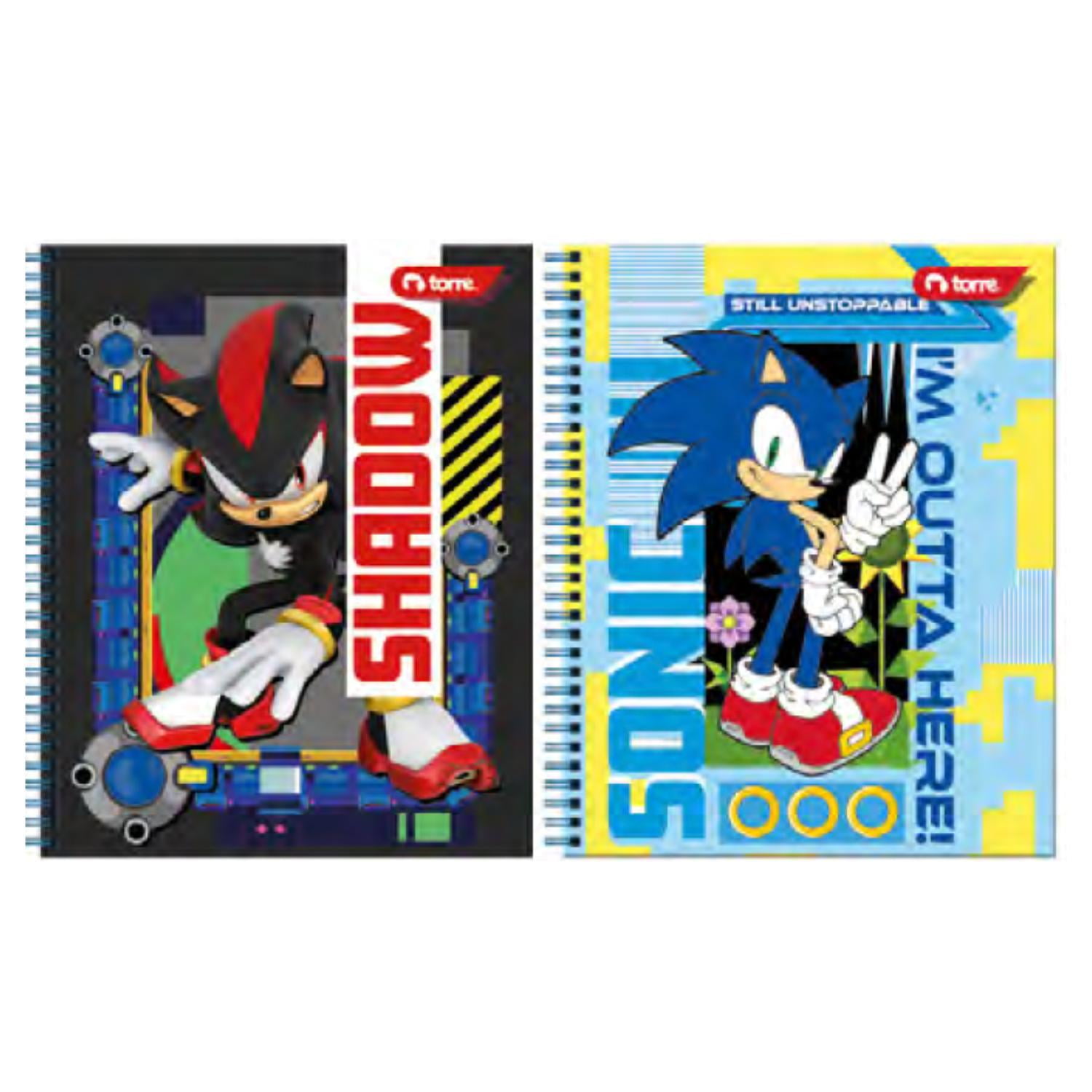 Torre - Pack 10 Cuadernos Universitarios Sonic 7mm 100 Hjs Blanco