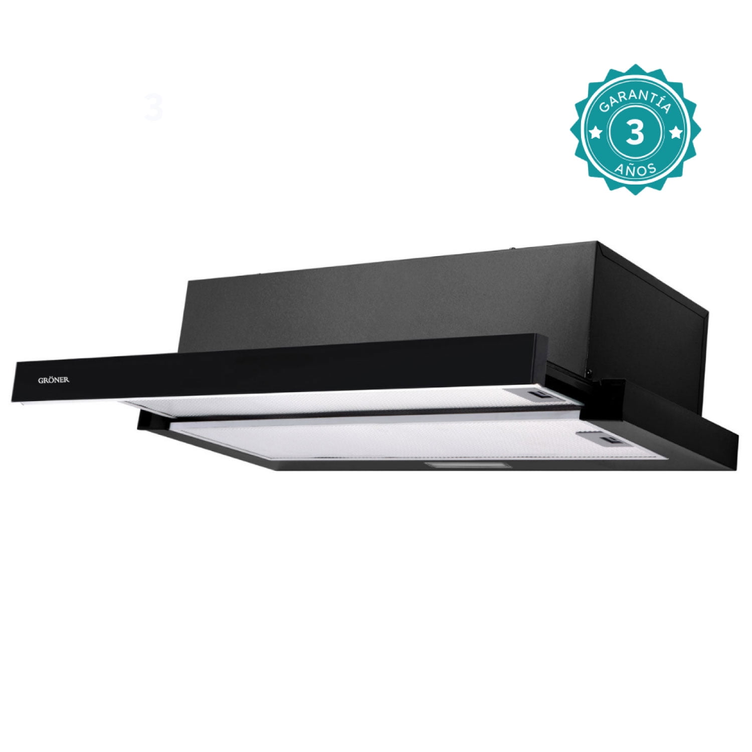 Groner - Campana Telescópica Black 90 Cm