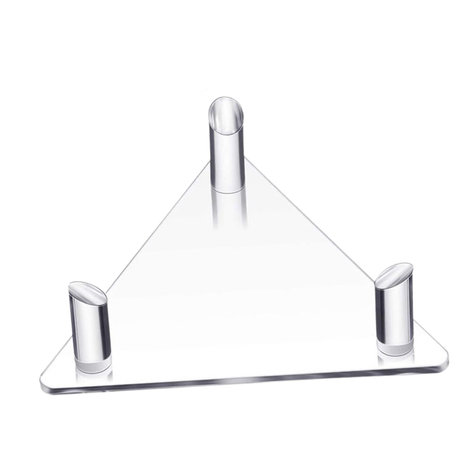 Ioensy - Soporte De Bola Acrílica Soporte De Fútbol Para Pelotas De Voleibol Fútbol Rugby 1 Pieza