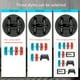thumbnail image 2 of Estación de Carga AARONMEI GNS-620 para Mandos Joy-Cons y Consola Nintendo Switch, 2 of 3