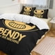 thumbnail image 1 of Bendy And The Ink Machine Cartoon Bedding Sets Ultra Soft Skin-Friendly Duvet Cover 3 Piece, Cute Comforter Cover Bed Set for Boys Girls Kids, 1 of 5