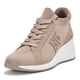 thumbnail image 1 of Zapatilla DKNY Kasia Lace Up Wedge para mujer, talla 9, color ceniza, 1 of 4
