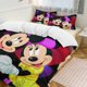 thumbnail image 1 of Minnie MouseCartoon Collection 3-Piece Comforter Set, Personalized Bedding Decor for Kids And Teens Bed Sheets, 1 of 5