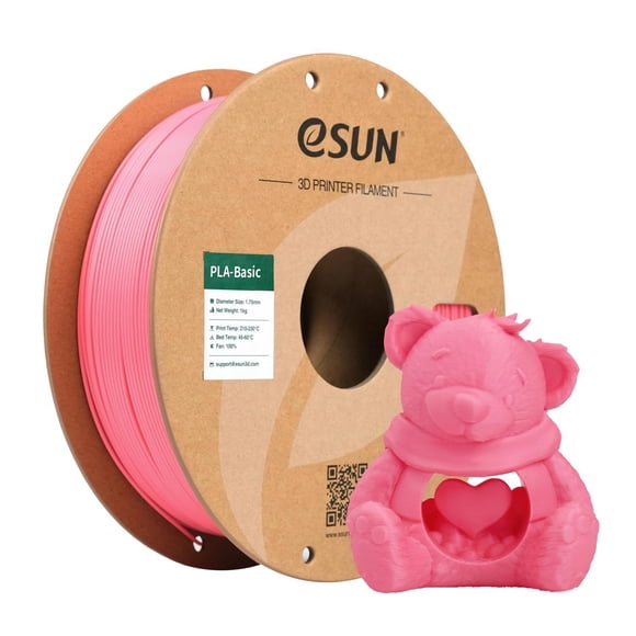 Filamento eSUN PLA 1.75 mm 1 kg Rosa Barbie