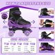thumbnail image 2 of Patines de ruedas ajustables HXWY para niños, 4 tallas, para niños y niñas, 2 of 7