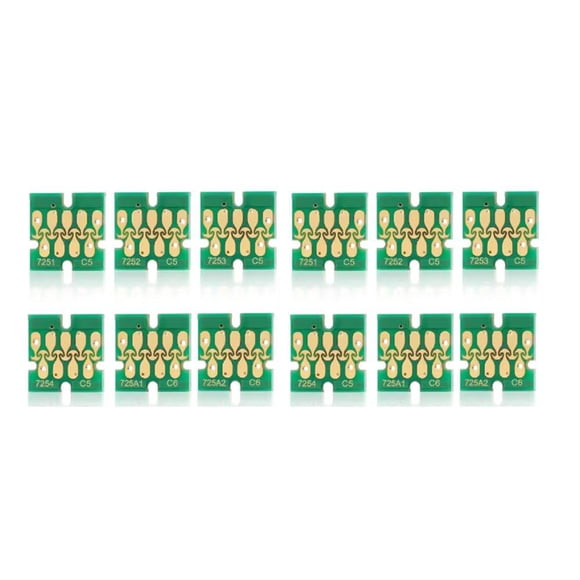 Kit de 6 chips de tinta Kitclub para Epson SureColor F2000/F2100