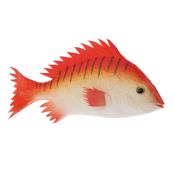 simulación falsa cebo de pesca biónico señuelos de pesca suave (gris, rojo, rosa) rojo