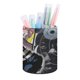 thumbnail image 1 of Diana-theme Cylinder Pen Holder Pencil Organizer with Flannel Lining PVC Leather Material Cardboard Base for study work 10*8CM, 1 of 6