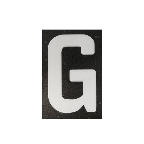 Truck Republic - Plantilla Adhesiva Patente Letra G