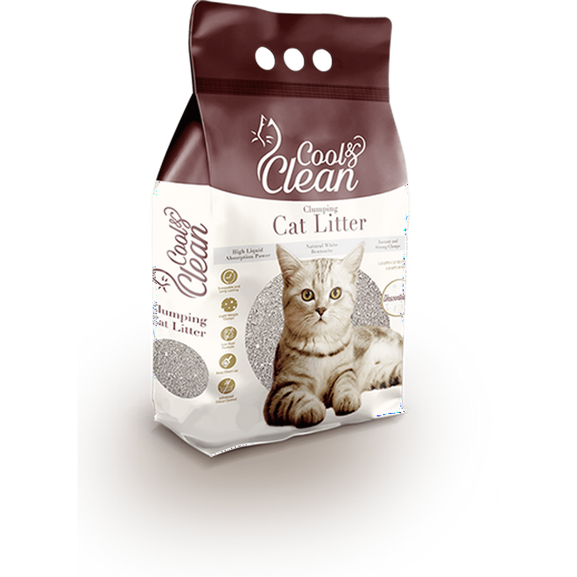 Cool&clean - Arena Sanitaria De Bentonita Natural 10 Lts /8.6 Kg