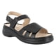 thumbnail image 2 of Sandalia Confort Ajustable Demir Negro Passer, 2 of 7