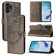 thumbnail image 1 of Funda cartera mariposa para Samsung Galaxy A04s con soporte y ranuras para tarjetas Gris, 1 of 5