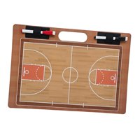 Magideal - Pizarra De Entrenamiento De Baloncesto, Tablero De Entrenadores, Diseño De Equipo, Cuaderno, Regalos Borrables, Portapapeles De Baloncesto, Borrado En