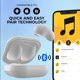 thumbnail image 3 of Auriculares Coby inalámbricos Bluetooth estilo bean color blanco, 3 of 6